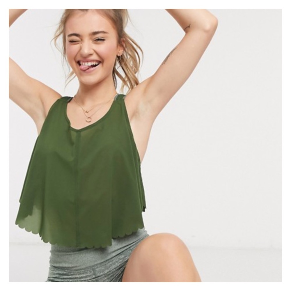 🍄Free People Movement Pretty Lil Running Tank - Picture 2 of 7